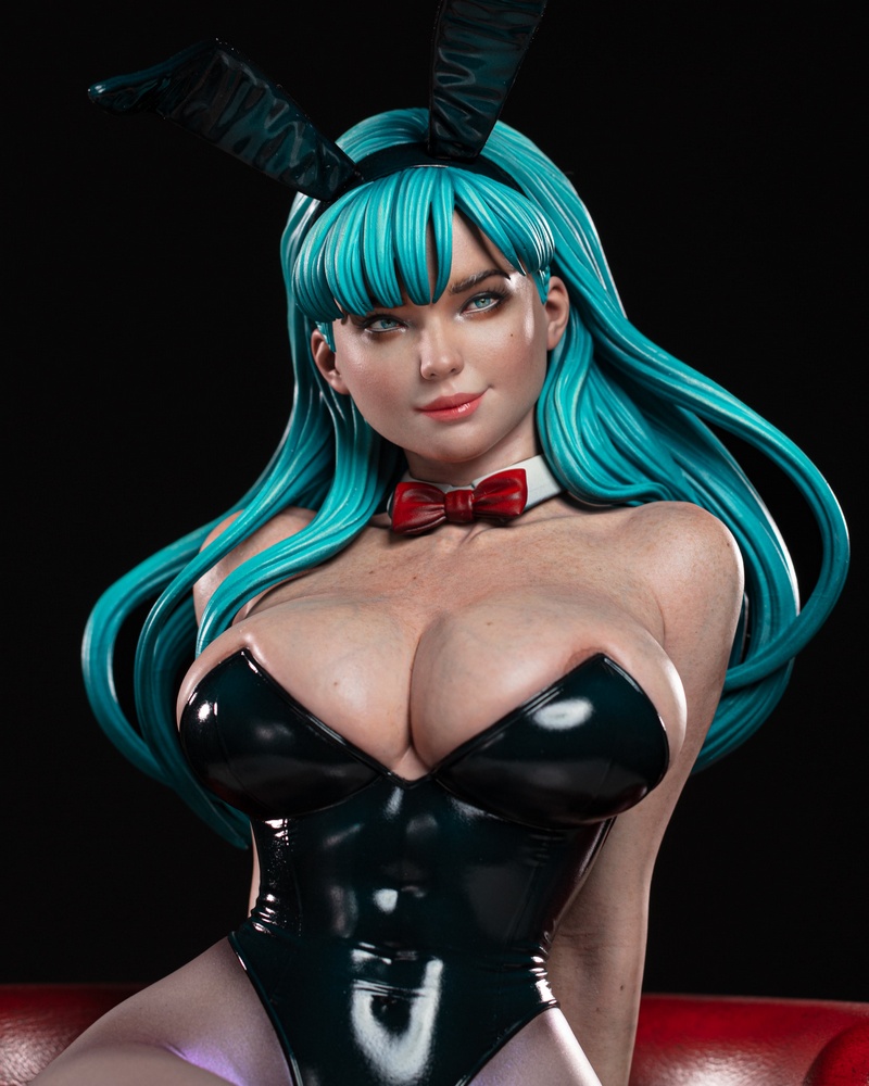 布玛兔女郎——3D打印模型|Bulma Bunny Girl – 3D Print Model