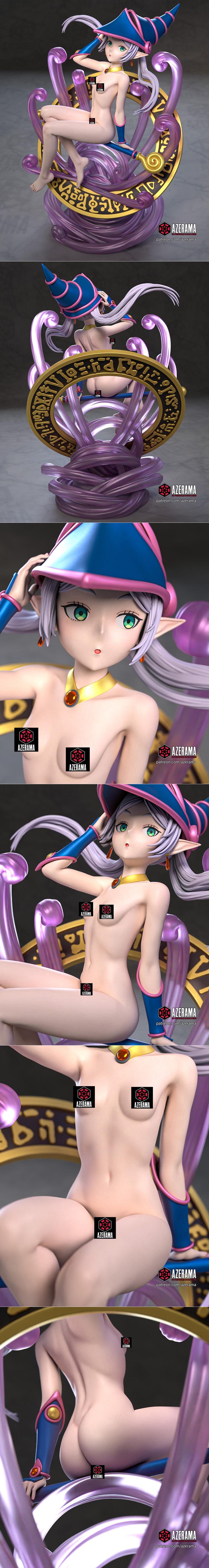 Azerama - 《幽灵公主》弗里恩 3D打印模型|Azerama – Sousou no Frieren – Frieren (DMG) – 3D Print Model STL