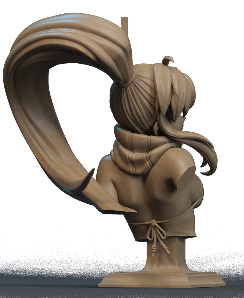 Yoko Littner 3D打印模型|Yoko Littner Bust – 3D Print Model