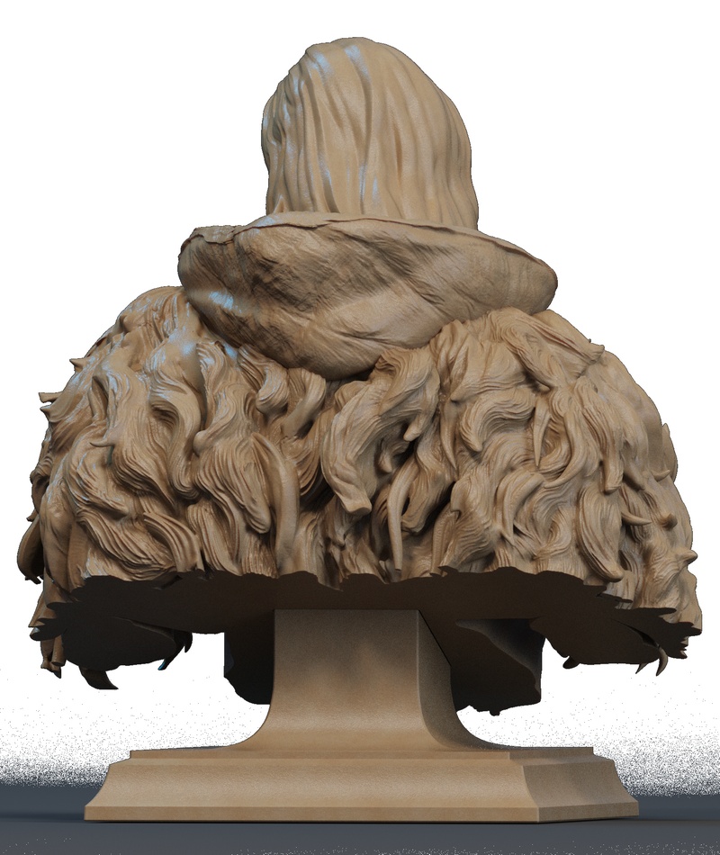 弗兰肯斯坦雕像 3D打印模型|Frankenstein Bust – 3D Print Model