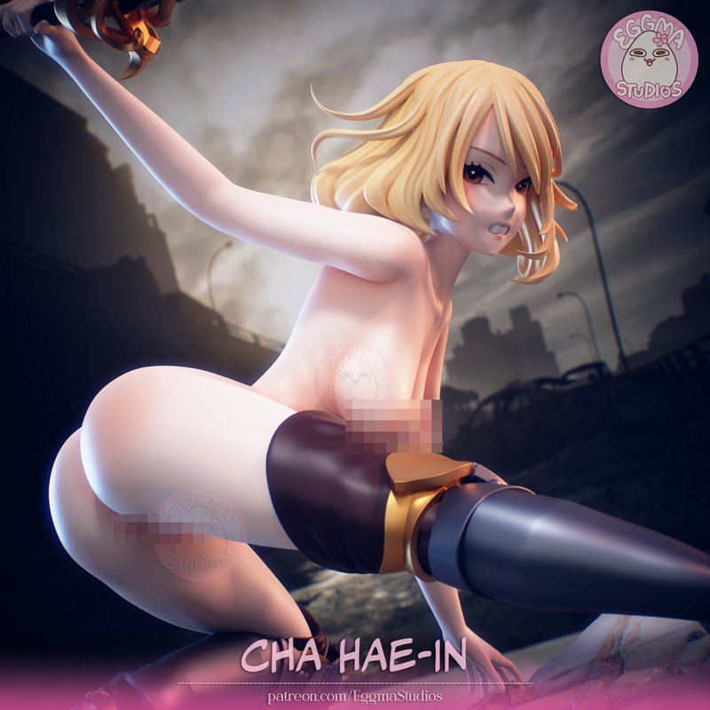 蛋玛工作室 - 独立等级 - 陈海恩 3D打印模型|Eggma Studios – Solo Leveling – Cha Hae-In – 3D Print Model