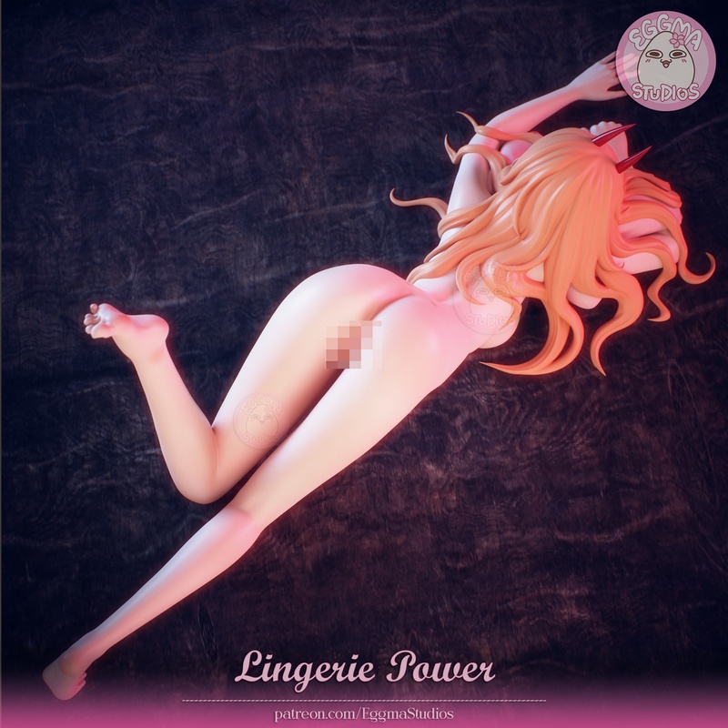 Eggma Studios《链锯人》内衣之力 3D打印模型|Eggma Studios – Chainsaw Man – Lingerie Power – 3D Print Model