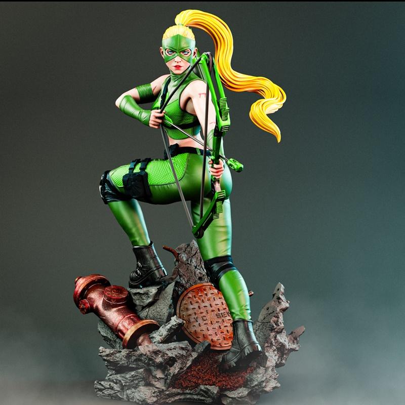 BrunoArt3D - 亚特米斯 - 年轻正义联盟3D打印模型|BrunoArt3D – Artemis from Young Justice – 3D Print Model STL