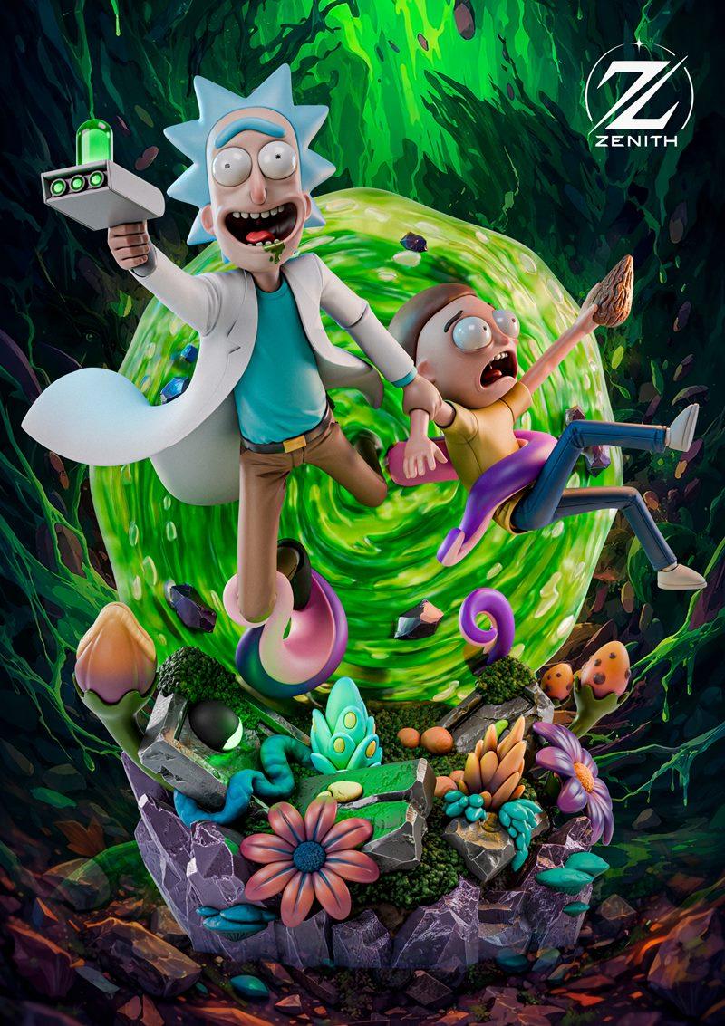 Zenith Studios – Rick and Morty – 3D Print Model STL