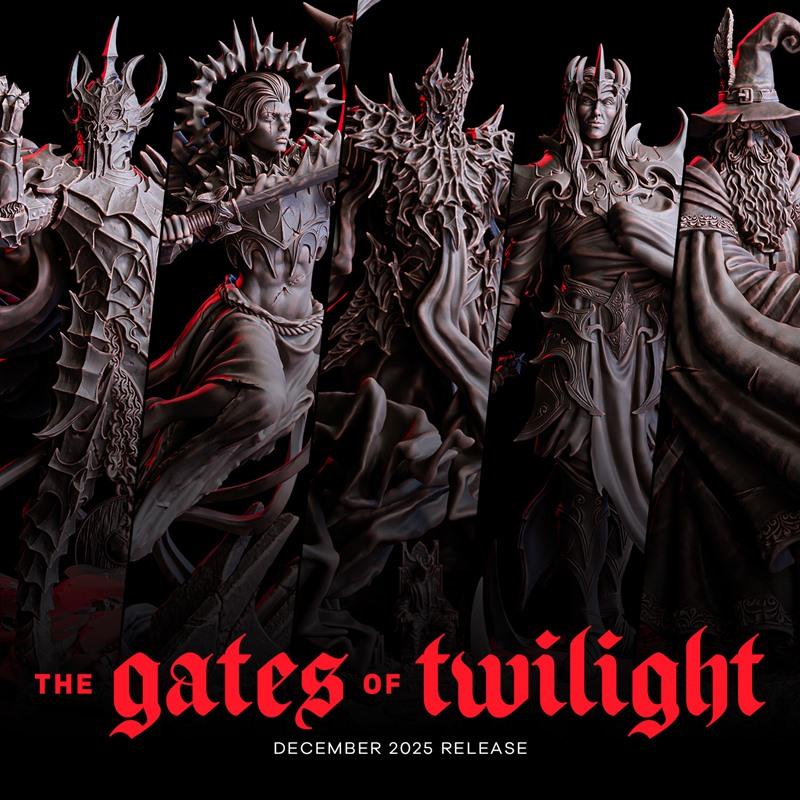 神骸之门——暮光之门 3D打印模型|Flesh Of Gods – The Gates of Twilight December 2025 – 3D Print Model STL