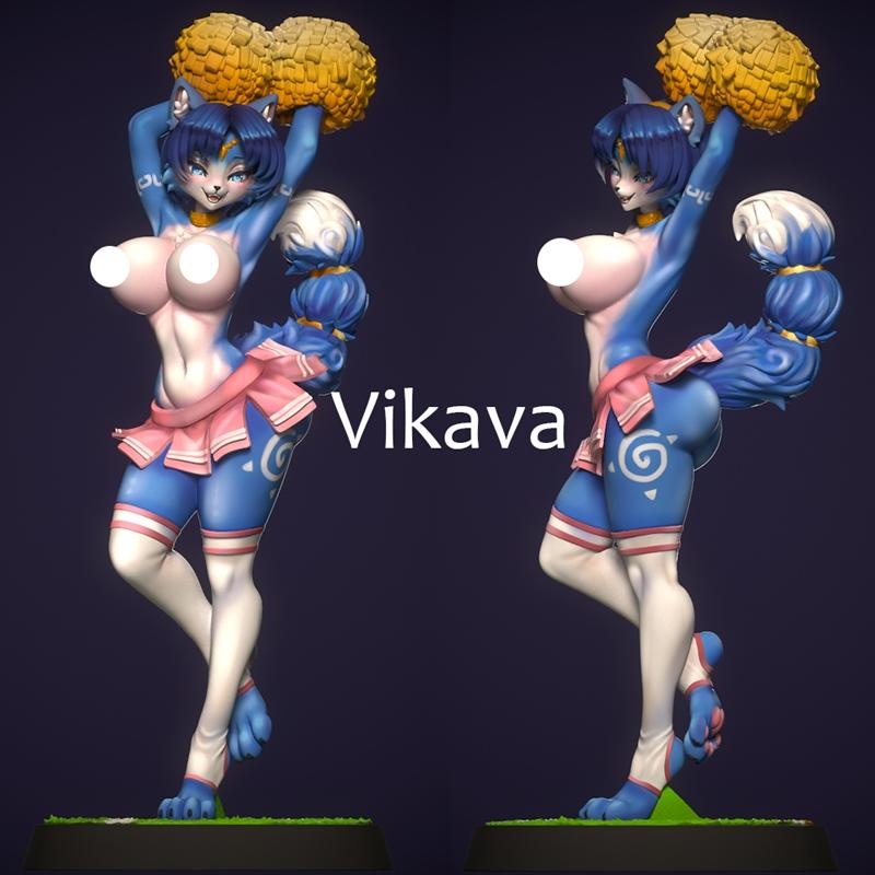 Vikava Krystal Fox 3D打印模型|Vikava – Krystal Fox – 3D Print Model STL