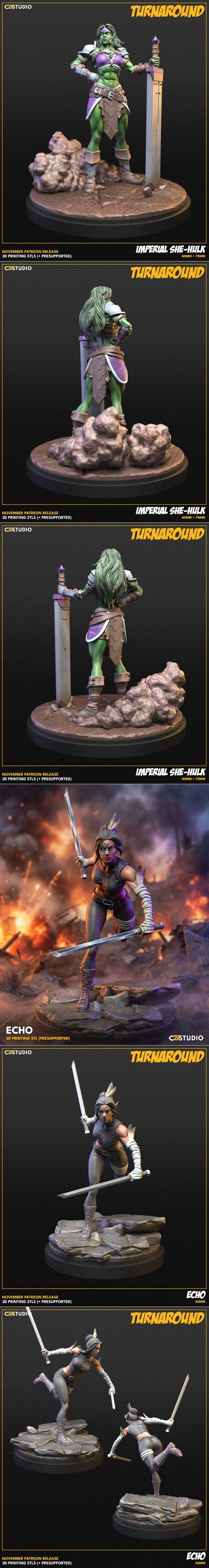 C27 2025年11月 《奥特曼》角色模型3D打印STL文件|C27 November 2025 – 3D Print Model STL