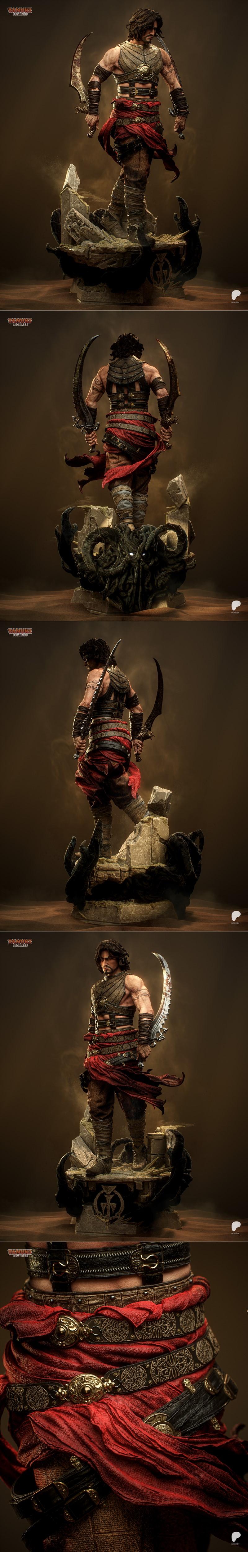 persia王子 3D打印模型|Tanuki Figures – Prince of Persia – 3D Print Model STL