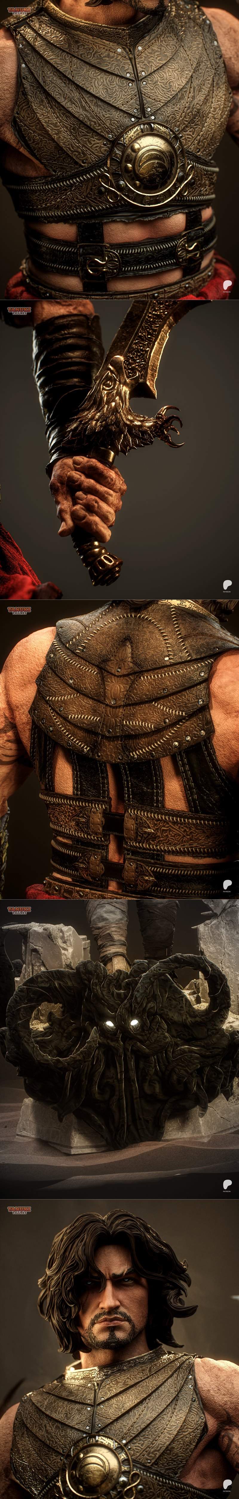 persia王子 3D打印模型|Tanuki Figures – Prince of Persia – 3D Print Model STL