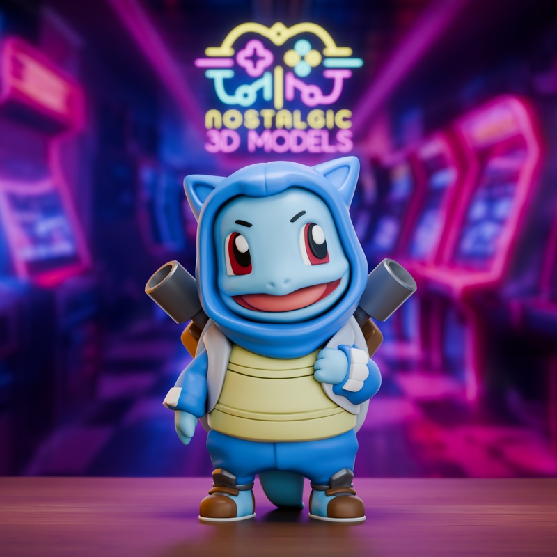 怀旧欢迎礼包 - 3D打印模型|Nostalgic – Welcome Pack – 3D Print Model