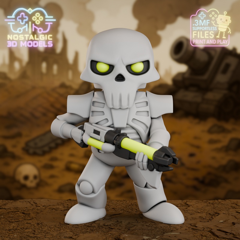 怀旧之旅：印刻动漫角色——3D打印模型集|Nostalgic – Print and Play November 2025 – 3D Print Model