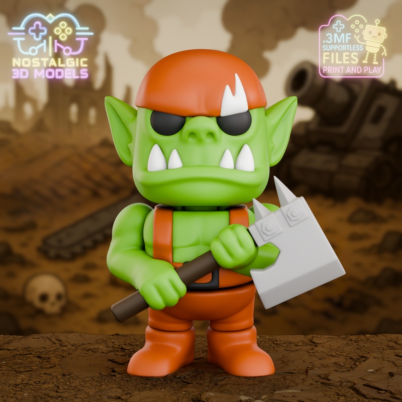 怀旧之旅：印刻动漫角色——3D打印模型集|Nostalgic – Print and Play November 2025 – 3D Print Model