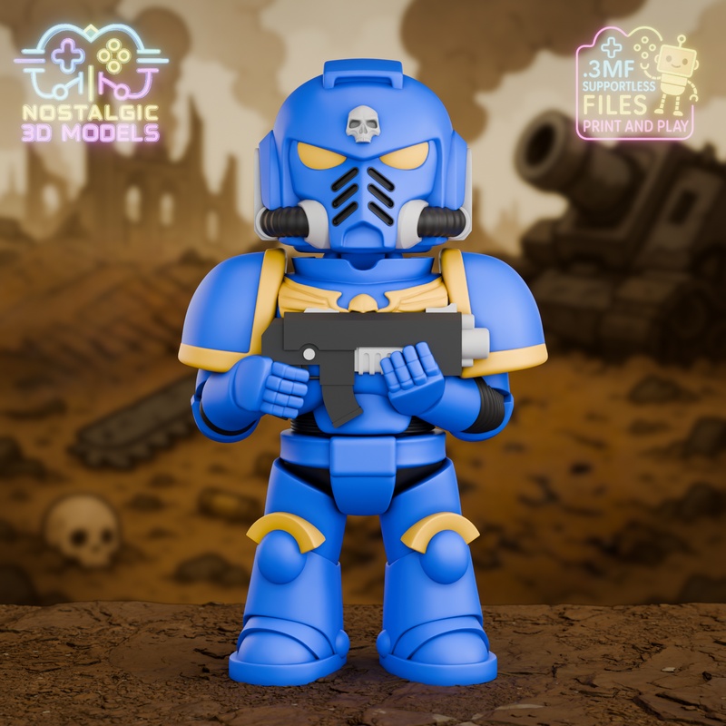 怀旧之旅：印刻动漫角色——3D打印模型集|Nostalgic – Print and Play November 2025 – 3D Print Model