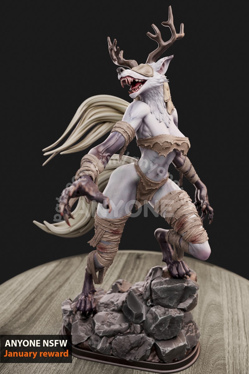AnyoneNSFW - Vicar Amelia 3D打印模型|AnyoneNSFW – Vicar Amelia – 3D Print Model STL