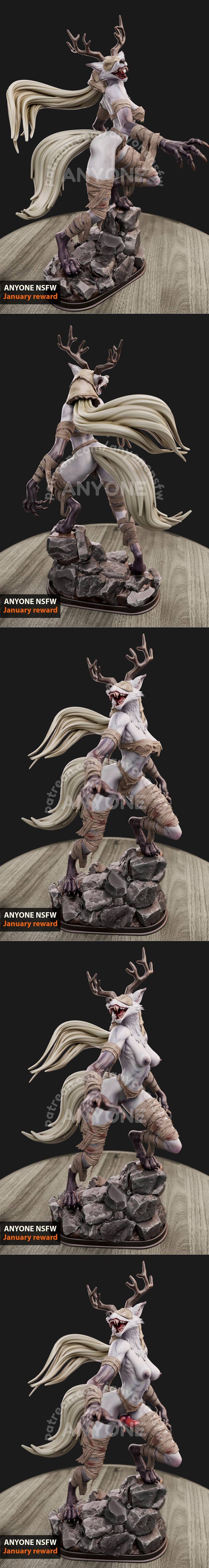 AnyoneNSFW - Vicar Amelia 3D打印模型|AnyoneNSFW – Vicar Amelia – 3D Print Model STL