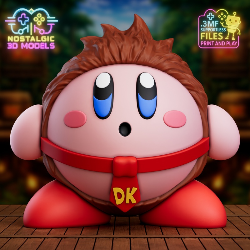 怀旧之作—— Kirby超级 Smash 3D打印模型|Nostalgic – Kirby Super Smash – 3D Print Model