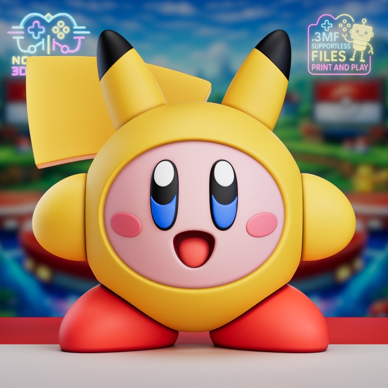 怀旧之作—— Kirby超级 Smash 3D打印模型|Nostalgic – Kirby Super Smash – 3D Print Model