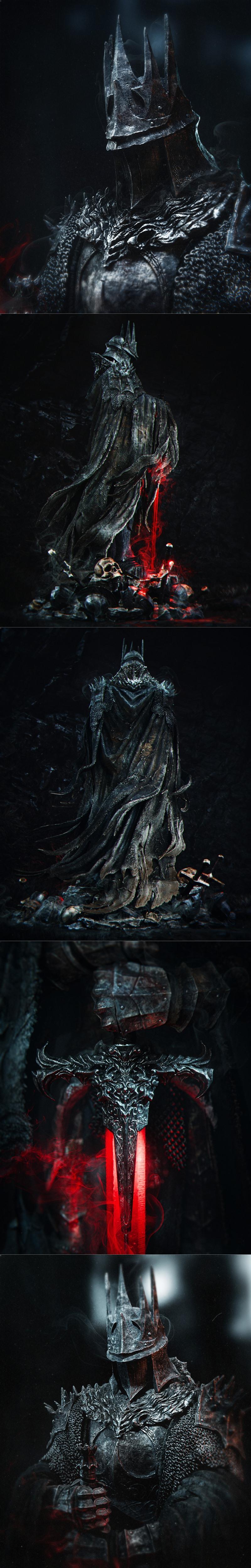 CA 3D Studios - 死亡骑士 - 3D打印模型|CA 3D Studios – Death Knight – 3D Print Model STL