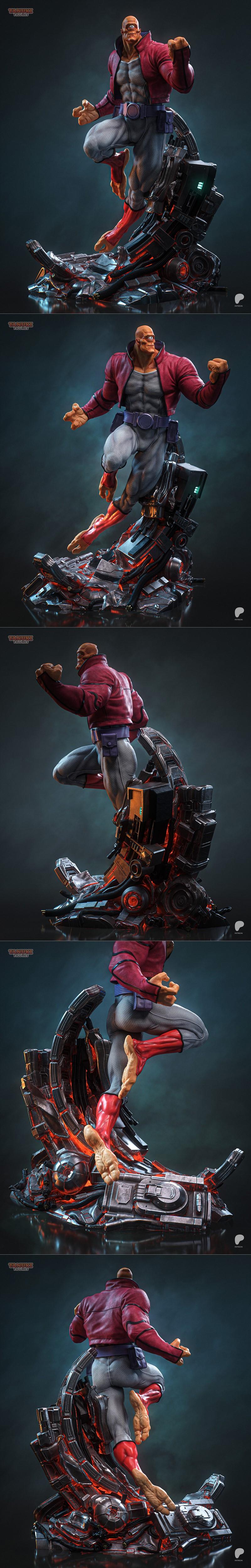 无敌泰拉兔——Allen the Alien 3D打印模型|Tanuki Figures – Allen the Alien – Invincible – 3D Print Model STL