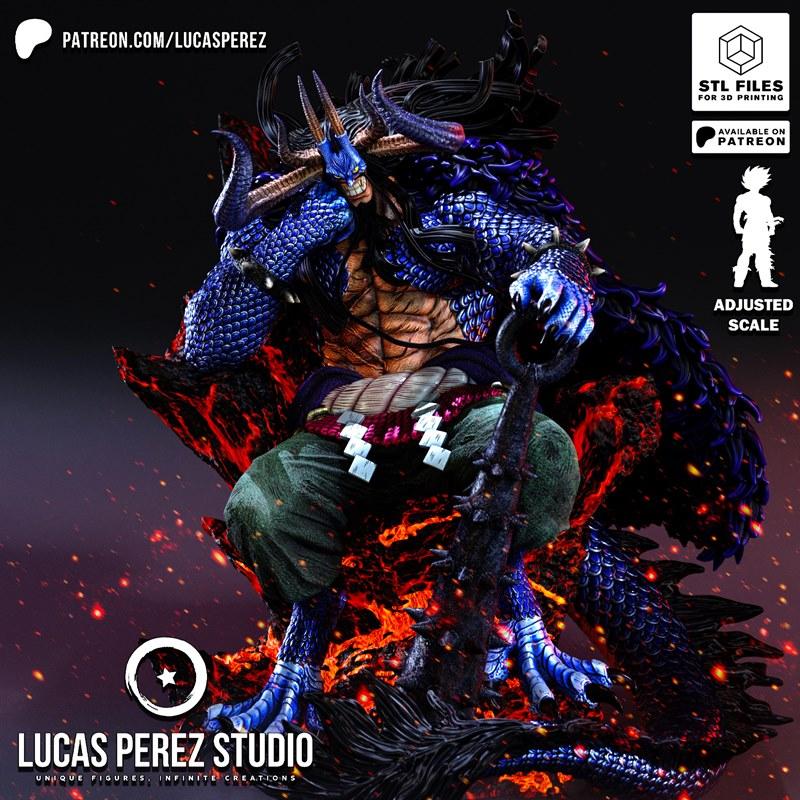 卢卡斯·佩雷斯 3D打印模型|Lucas Perez – Kaido – 3D Print Model STL