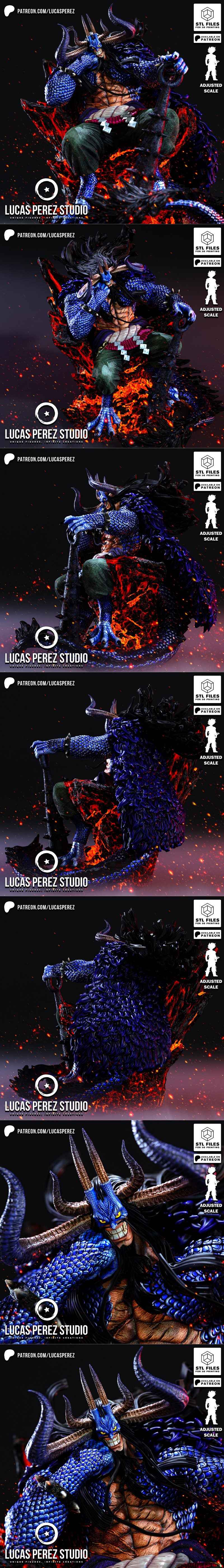 卢卡斯·佩雷斯 3D打印模型|Lucas Perez – Kaido – 3D Print Model STL