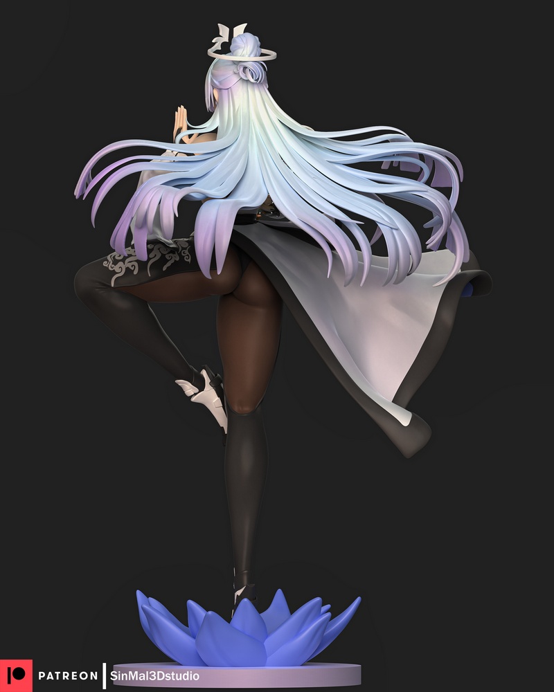 Sin3D工作室 - NIKKE娜伊塔 - 3D打印模型|Sin3Dstudio – NIKKE Nayuta – 3D Print Model