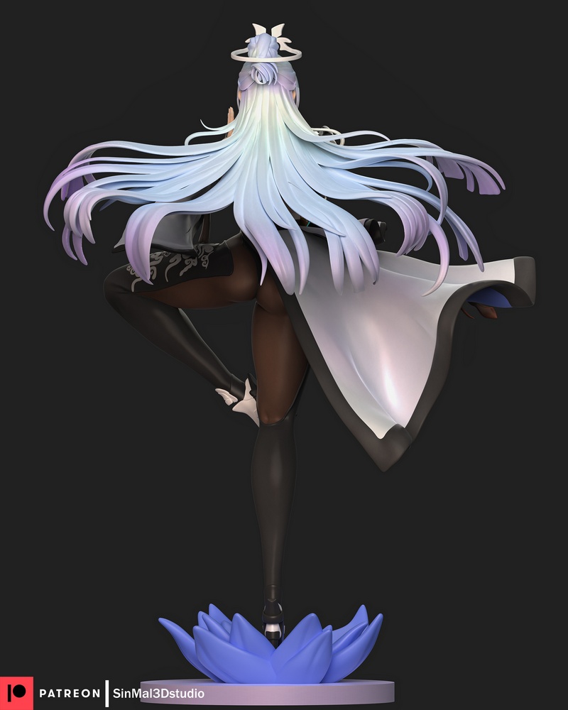 Sin3D工作室 - NIKKE娜伊塔 - 3D打印模型|Sin3Dstudio – NIKKE Nayuta – 3D Print Model