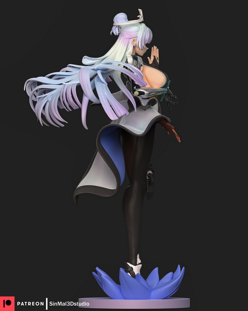 Sin3D工作室 - NIKKE娜伊塔 - 3D打印模型|Sin3Dstudio – NIKKE Nayuta – 3D Print Model