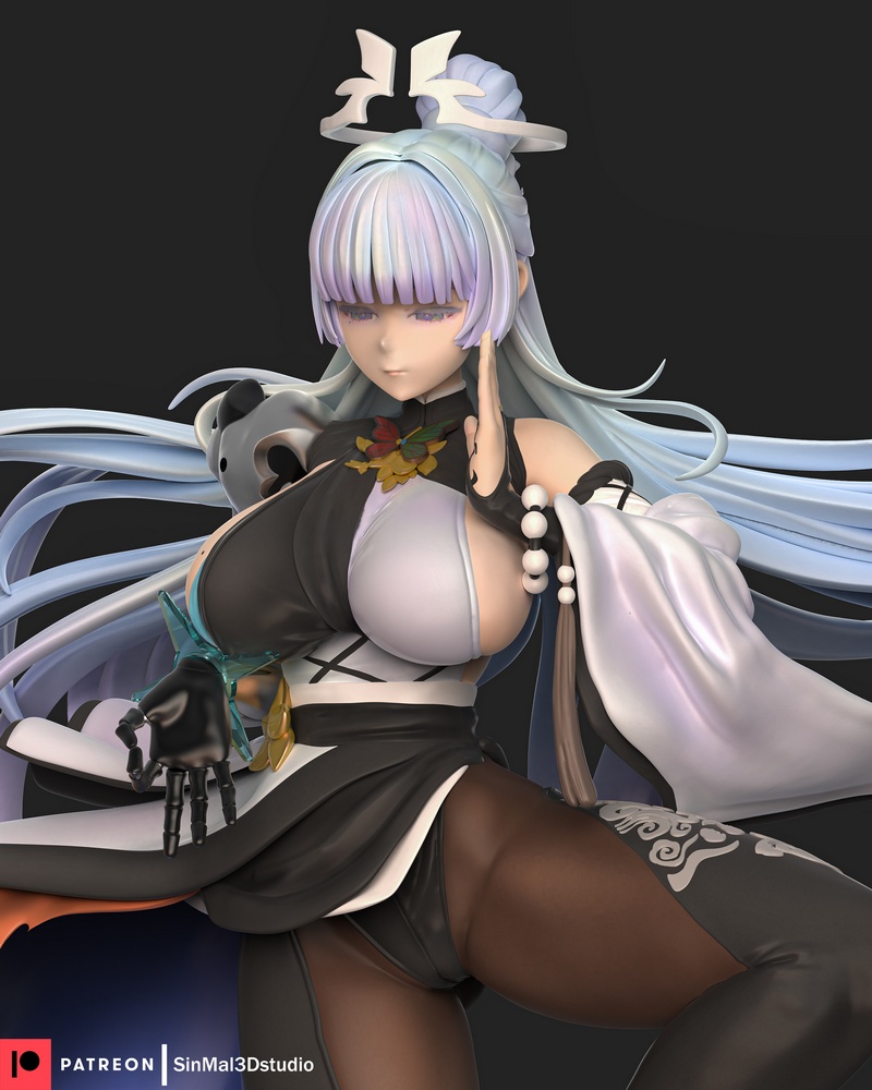 Sin3D工作室 - NIKKE娜伊塔 - 3D打印模型|Sin3Dstudio – NIKKE Nayuta – 3D Print Model