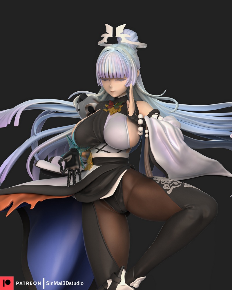 Sin3D工作室 - NIKKE娜伊塔 - 3D打印模型|Sin3Dstudio – NIKKE Nayuta – 3D Print Model