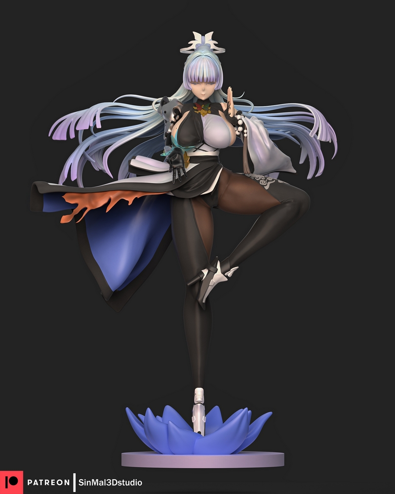 Sin3D工作室 - NIKKE娜伊塔 - 3D打印模型|Sin3Dstudio – NIKKE Nayuta – 3D Print Model