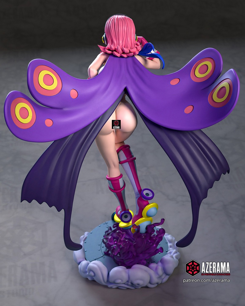 Azelama 一拳超人 五代目烟烟罗 3D打印模型|Azerama – One Piece – Vinsmoke Reiju NSFW – 3D Print Model