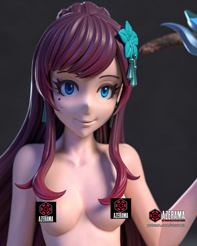 Azerama原创角色 Haruka 沉浸式3D打印模型|Azerama – Aoi Haruka (Original Character) NSFW – 3D Print Model