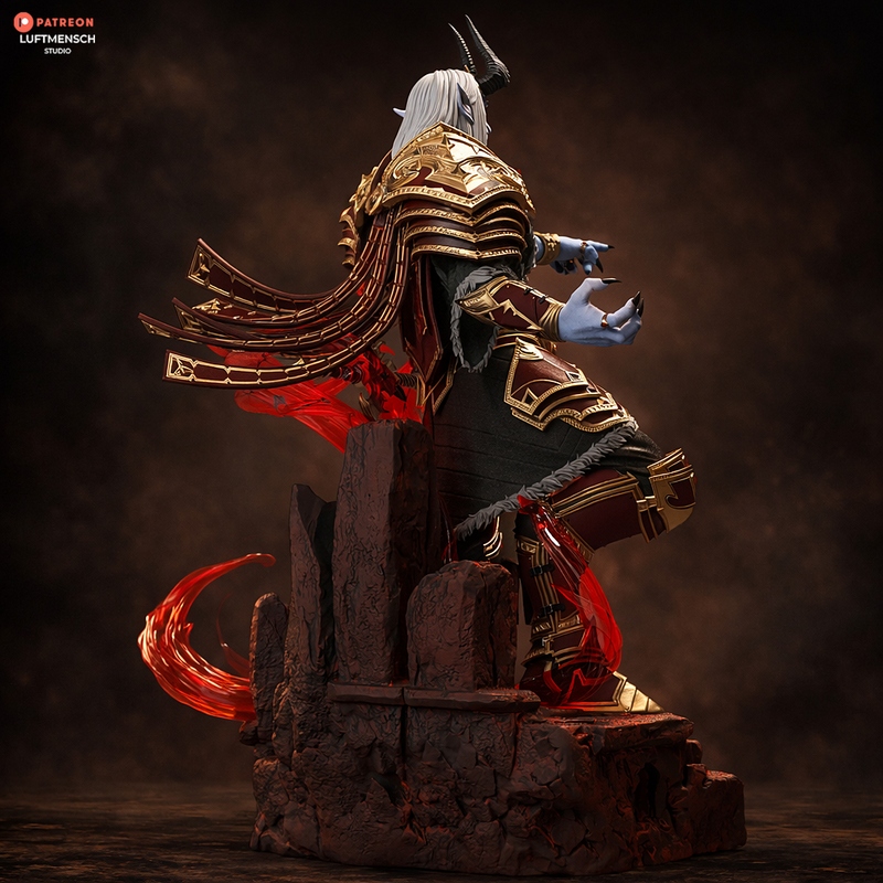 Luftmensch工作室 - Denathrius - 3D打印模型|Luftmensch Studio – Denathrius – 3D Print Model