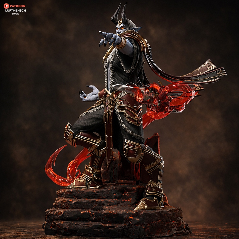 Luftmensch工作室 - Denathrius - 3D打印模型|Luftmensch Studio – Denathrius – 3D Print Model