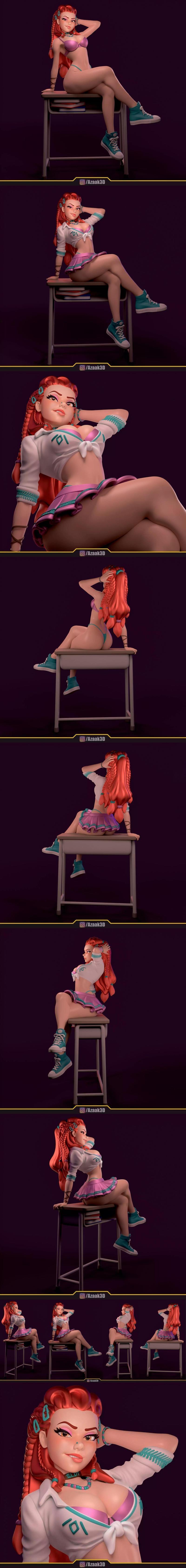 Aloy 3D打印模型|Aloy – 3D Print Model STL