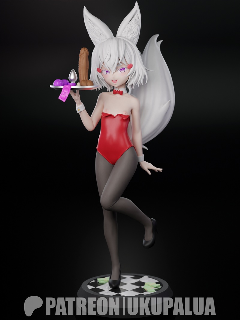 Tenma Maemi 3D打印模型|Ukupalua – Tenma Maemi NSFW – 3D Print Model
