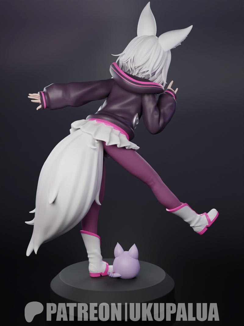 UKU PALUA 3D打印模型：Tenma Maemi角色模型|Ukupalua – Tenma Maemi – 3D Print Model