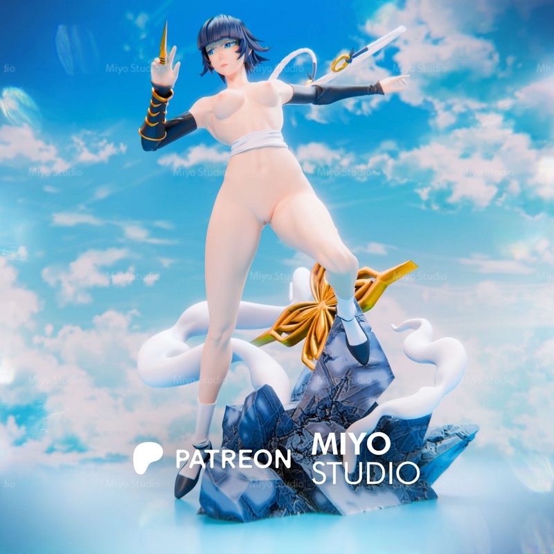 Miyo Studio旗下3D打印模型：《BLEACH》凤蝶角色模型|Miyo Studio – Soi Fong – Bleach – 3D Print Model