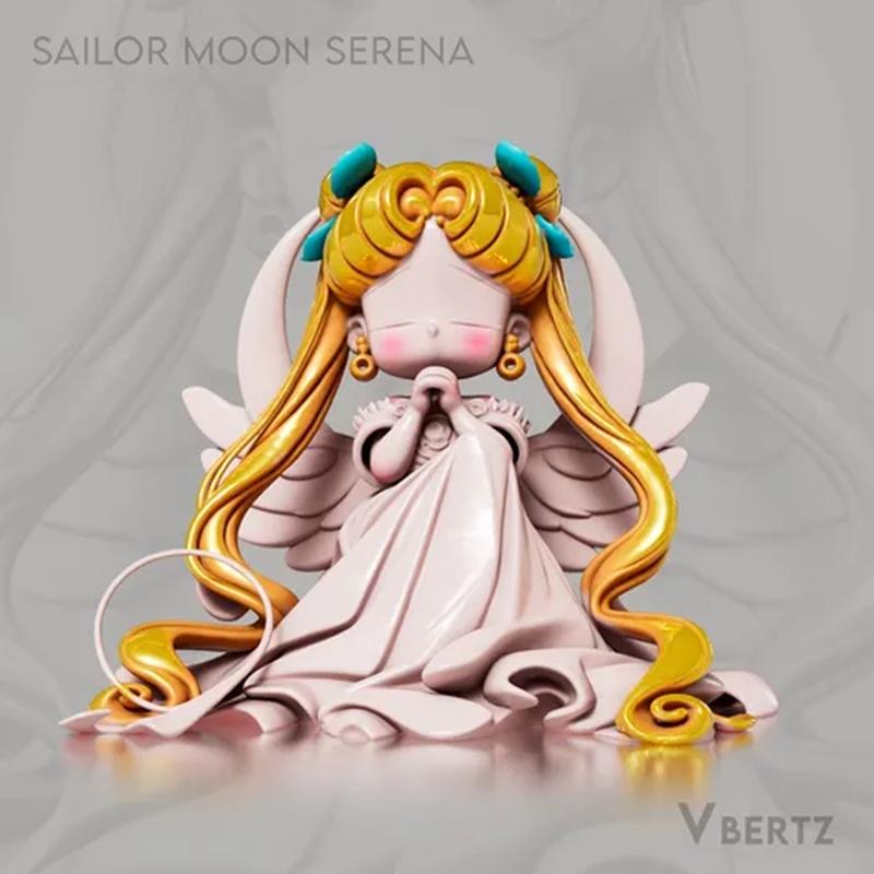 小兔美少女 Sailor Moon 3D打印模型|Serena Sailor Moon Chibi – 3D Print Model STL