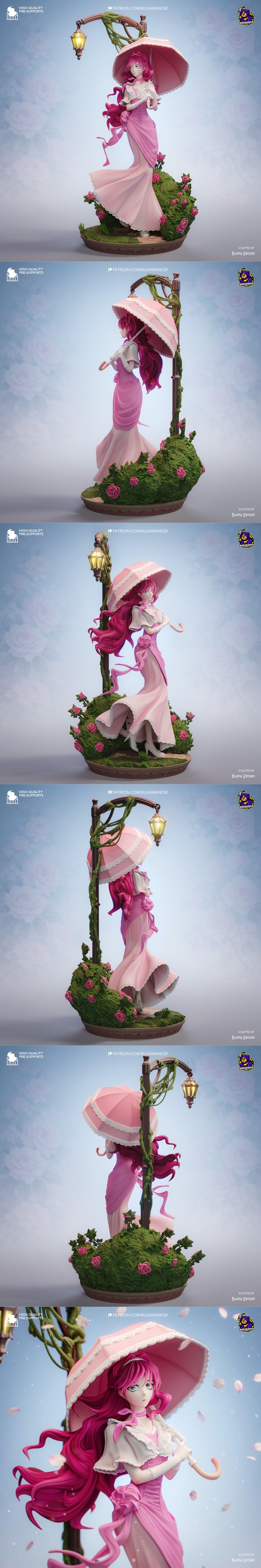 Bulkamancer雕塑 – 彼得·埃克哈特 – 3D打印模型|Bulkamancer雕塑 – Penelope Eckhart – 3D打印模型STL