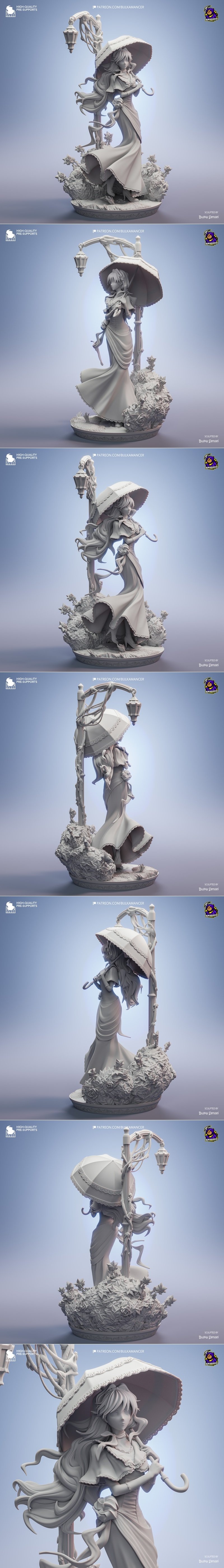 Bulkamancer雕塑 – 彼得·埃克哈特 – 3D打印模型|Bulkamancer雕塑 – Penelope Eckhart – 3D打印模型STL