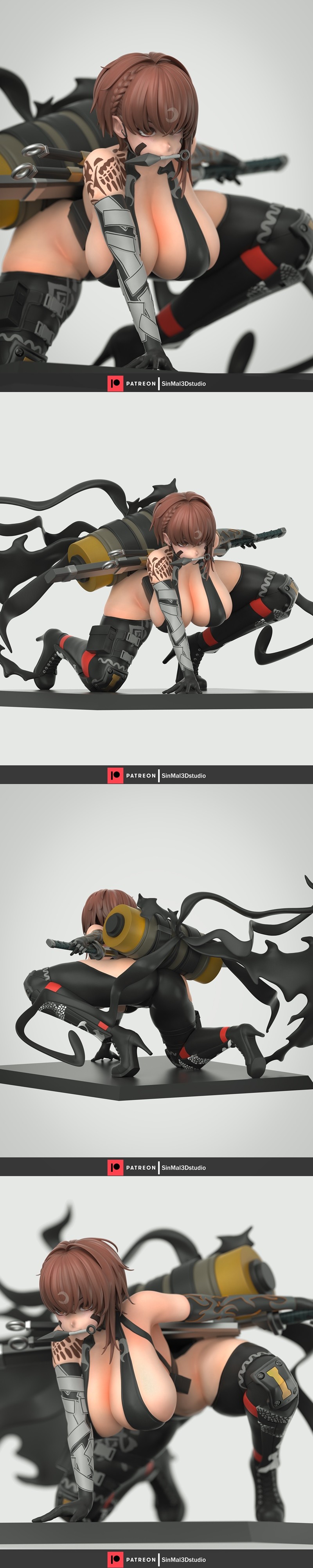 Sin3D工作室 - NIKKE - Delta 3D打印模型|Sin3Dstudio – NIKKE – Delta – 3D 打印模型 STL