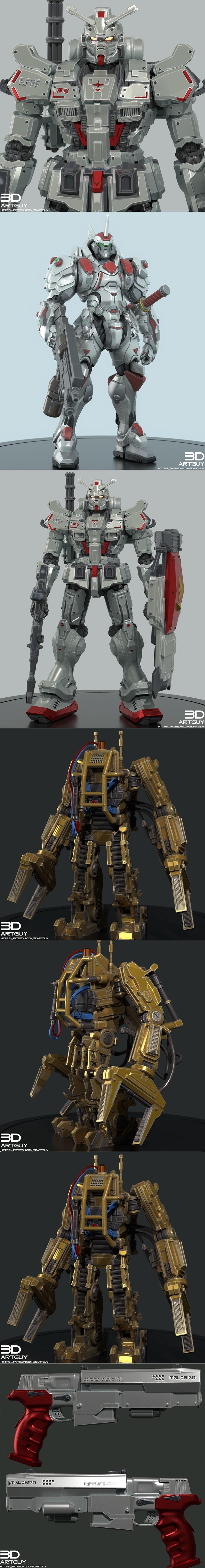 3D打印科幻模型：2026年2月新品——星际探险者STL文件|3DArtGuy – 科幻 2026年2月 – 3D打印模型 STL