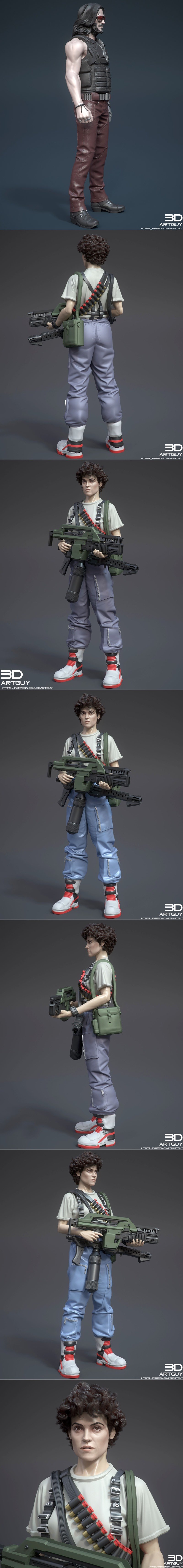 3D打印科幻模型：2026年2月新品——星际探险者STL文件|3DArtGuy – 科幻 2026年2月 – 3D打印模型 STL