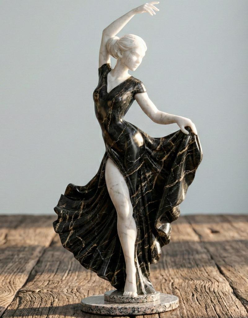 弗拉明戈之魂——西班牙艺术雕塑3D打印模型|Soul of Flamenco – Spanish Art Sculpture – 3D Print Model STL