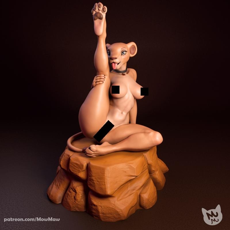 MowMaw - Nala - 3D打印模型|MowMaw – Nala – 3D Print Model STL