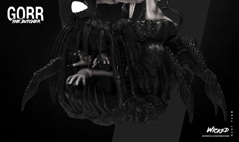 WICKED - Gorr - 3D打印模型|WICKED – Gorr Skulpture – 3D Print Model