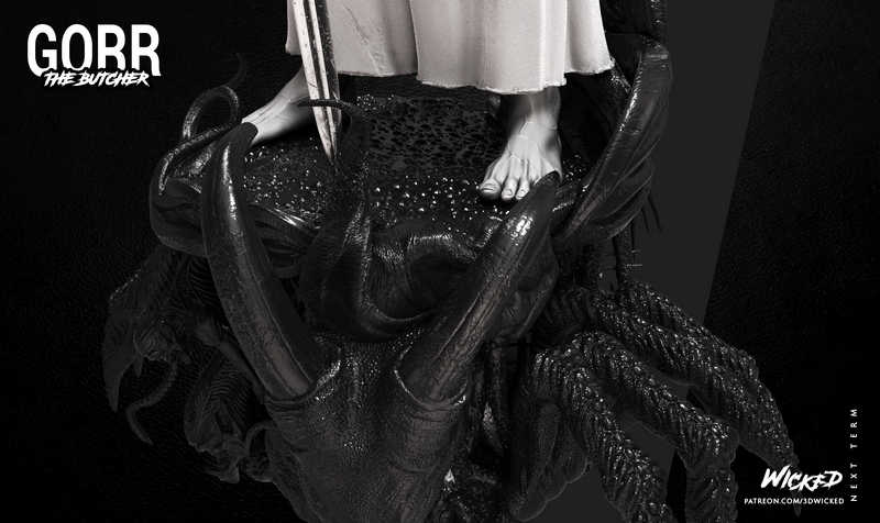 WICKED - Gorr - 3D打印模型|WICKED – Gorr Skulpture – 3D Print Model