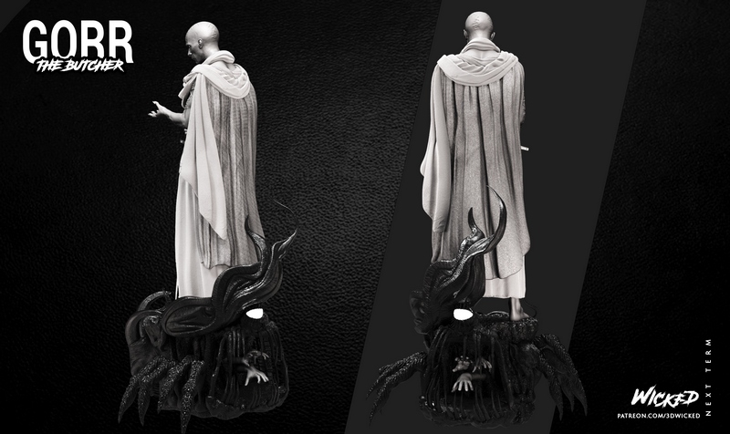 WICKED - Gorr - 3D打印模型|WICKED – Gorr Skulpture – 3D Print Model